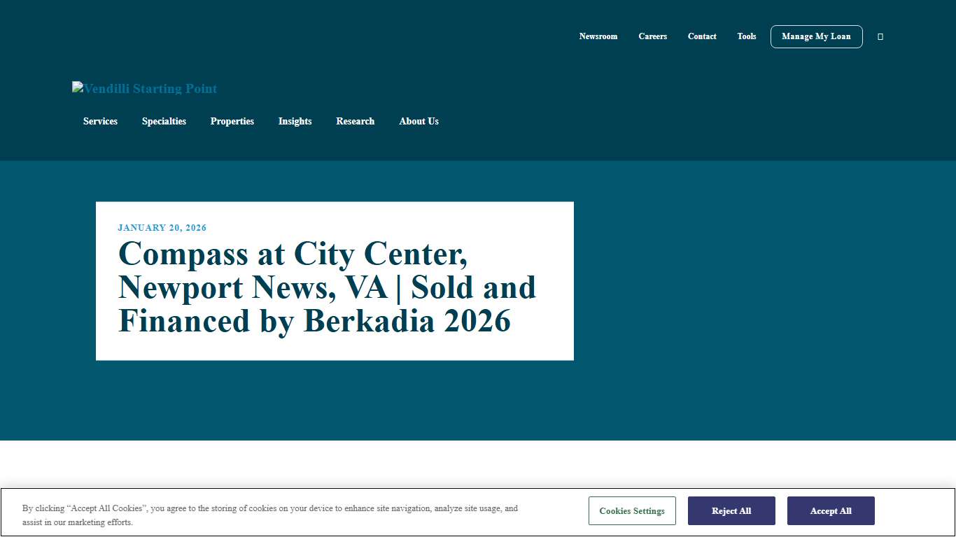 Compass at City Center, Newport News, VA Sold and Financed by Berkadia 2026 - Berkadia